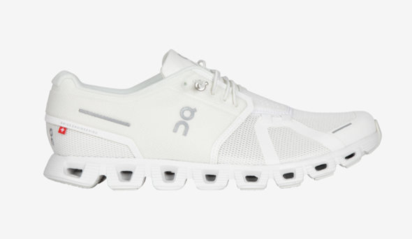 Men's On Cloud 5 White Shoes 0143